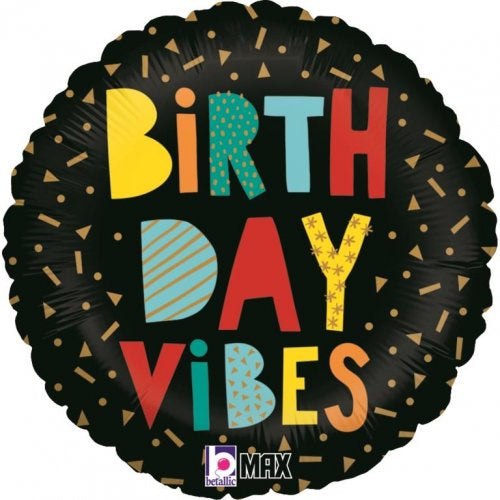 Birthday Vibes 18" Round